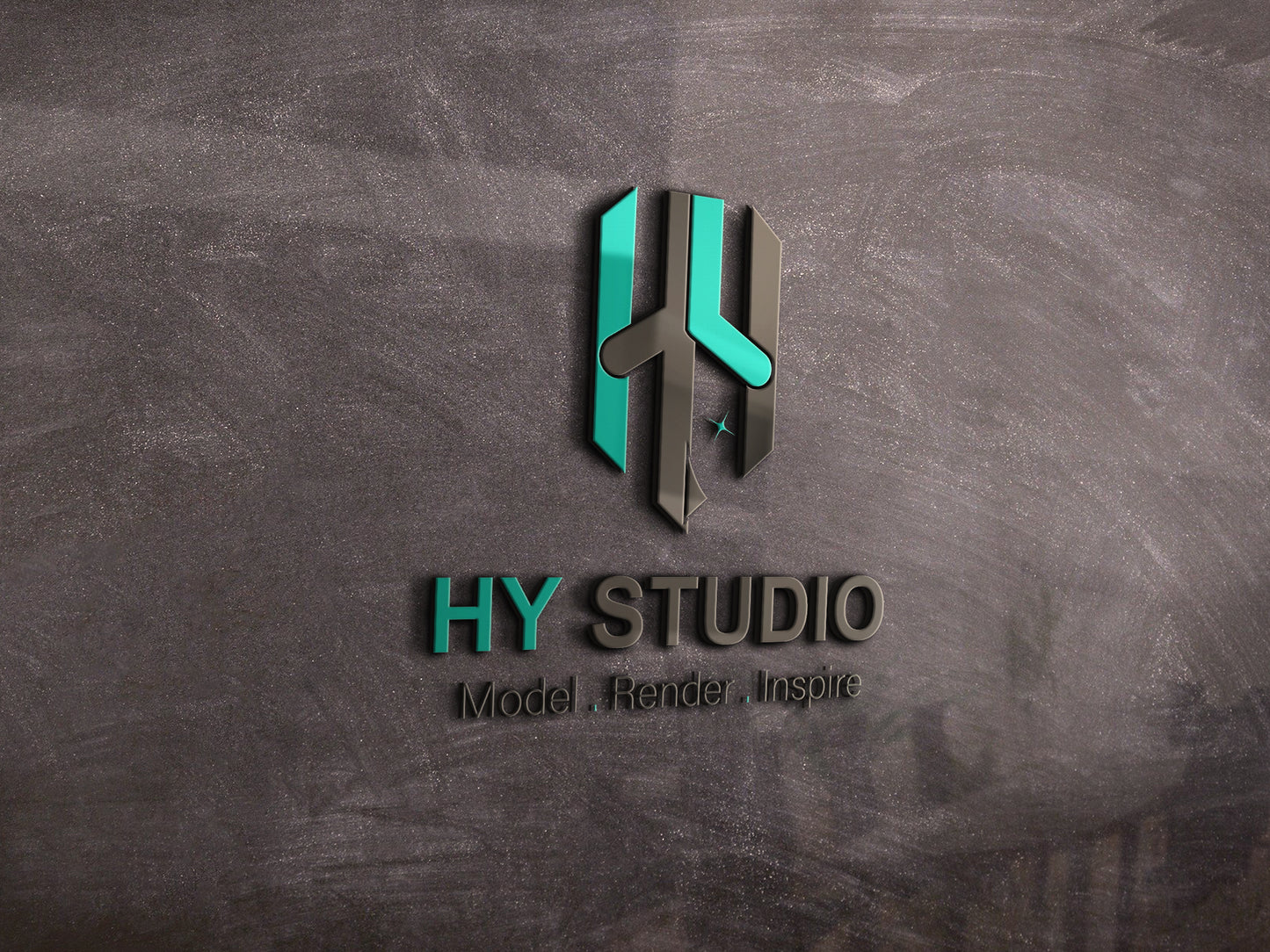Architectural Visualization & BIM Vector Logo | HY Studio