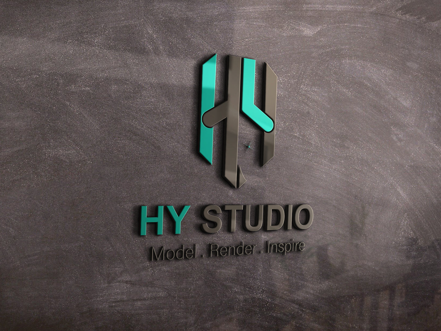 Architectural Visualization & BIM Vector Logo | HY Studio