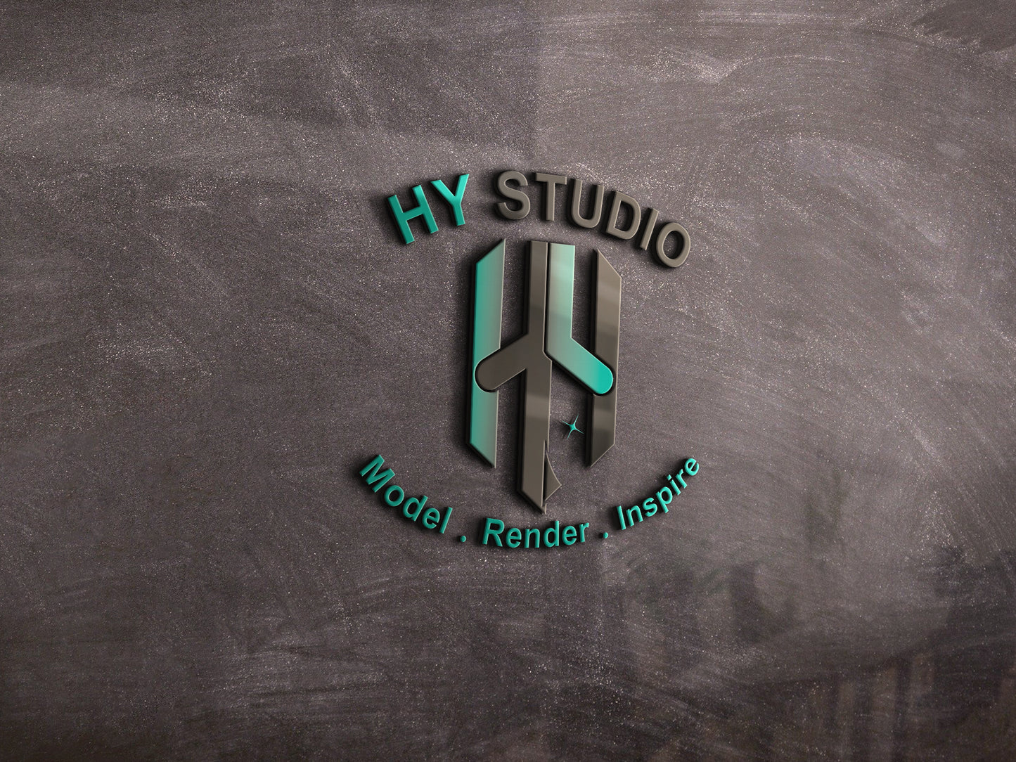 Architectural Visualization & BIM Vector Logo | HY Studio
