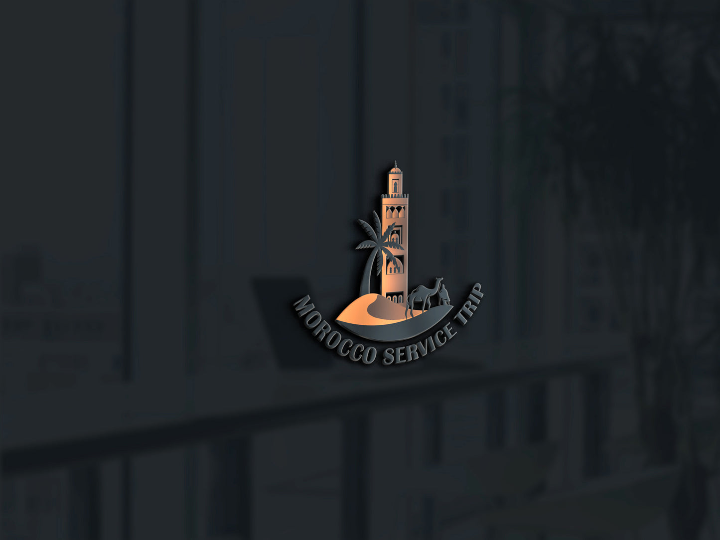 Travel Brand Logo Design | Morocco Service Trip Vector