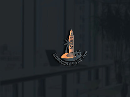 Travel Brand Logo Design | Morocco Service Trip Vector
